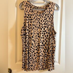 Apt 9 plus size sleeveless tank size 2X